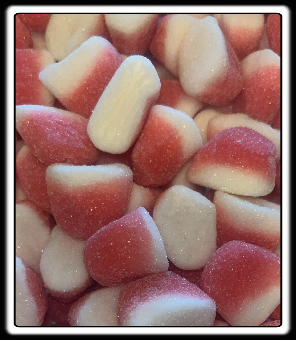 Bisous fraise sucrées Jake 06/2027 numero de lot : 5261 (100 grammes)