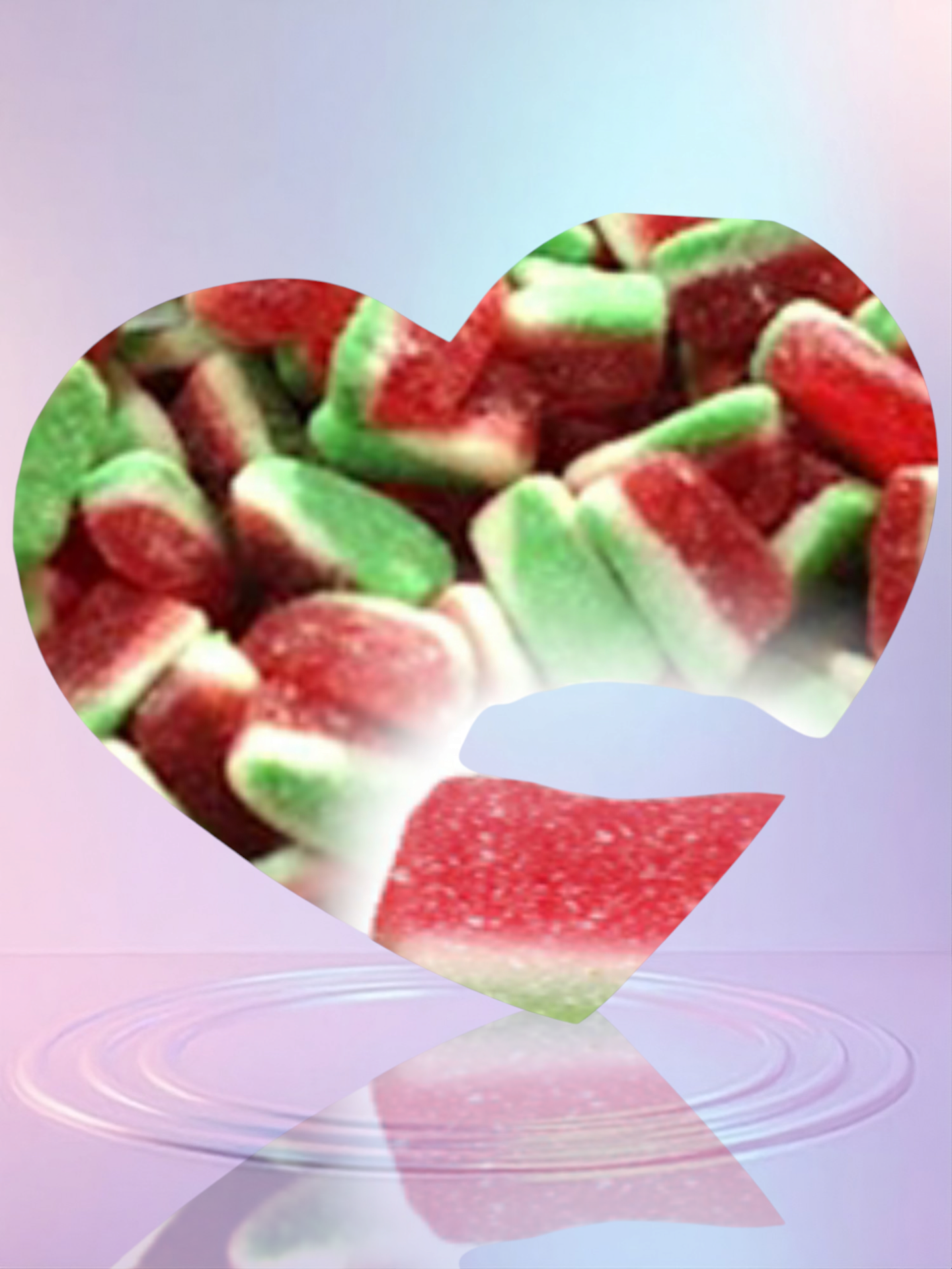 Tranche Pastèque sucré Jake 06/2027 numéro de lot : L-5235 ( 100 grammes )