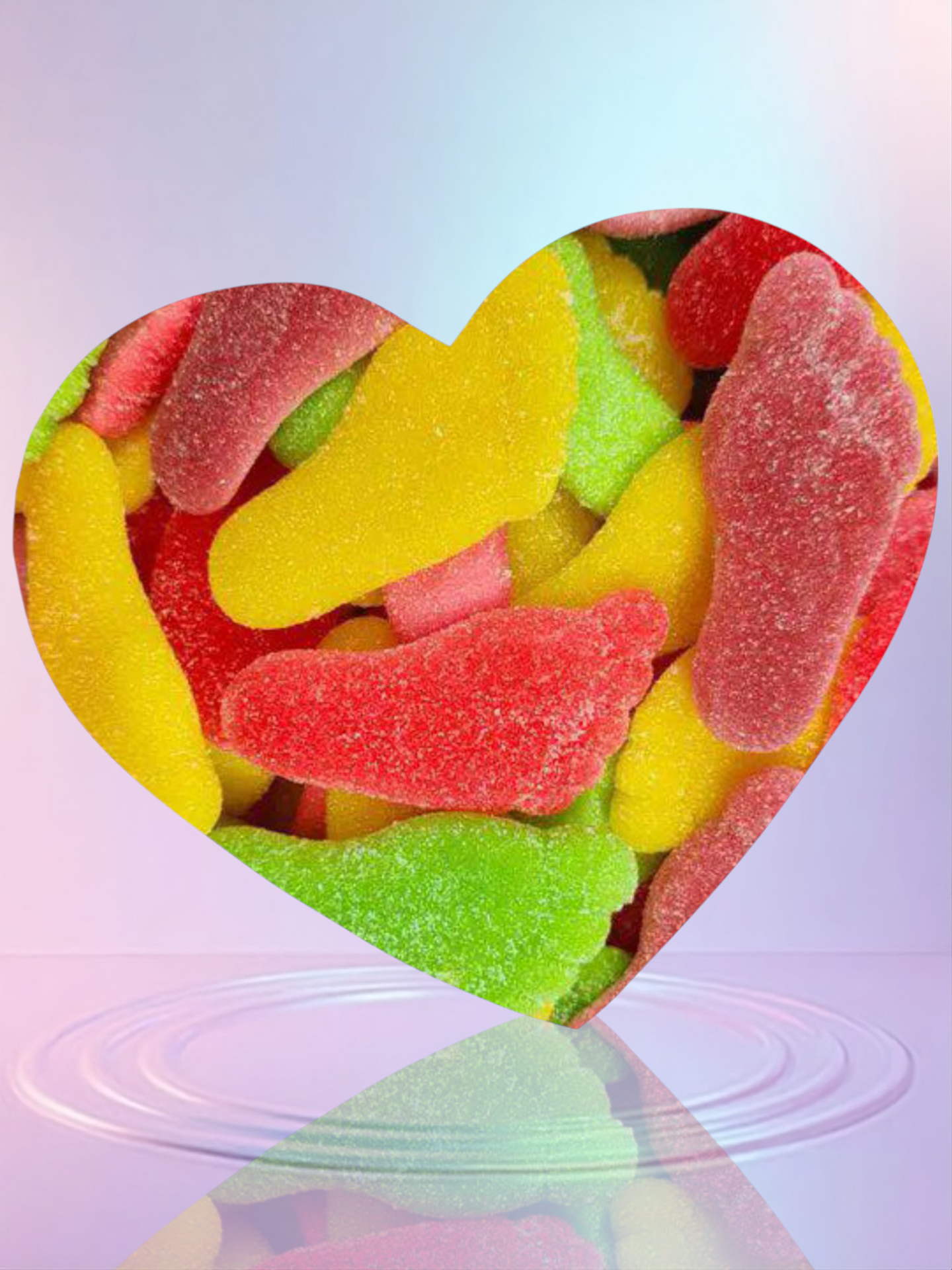 Pieds sucrées Damel 04/2027 Numéro de lot : 42V145 ( 100 grammes )