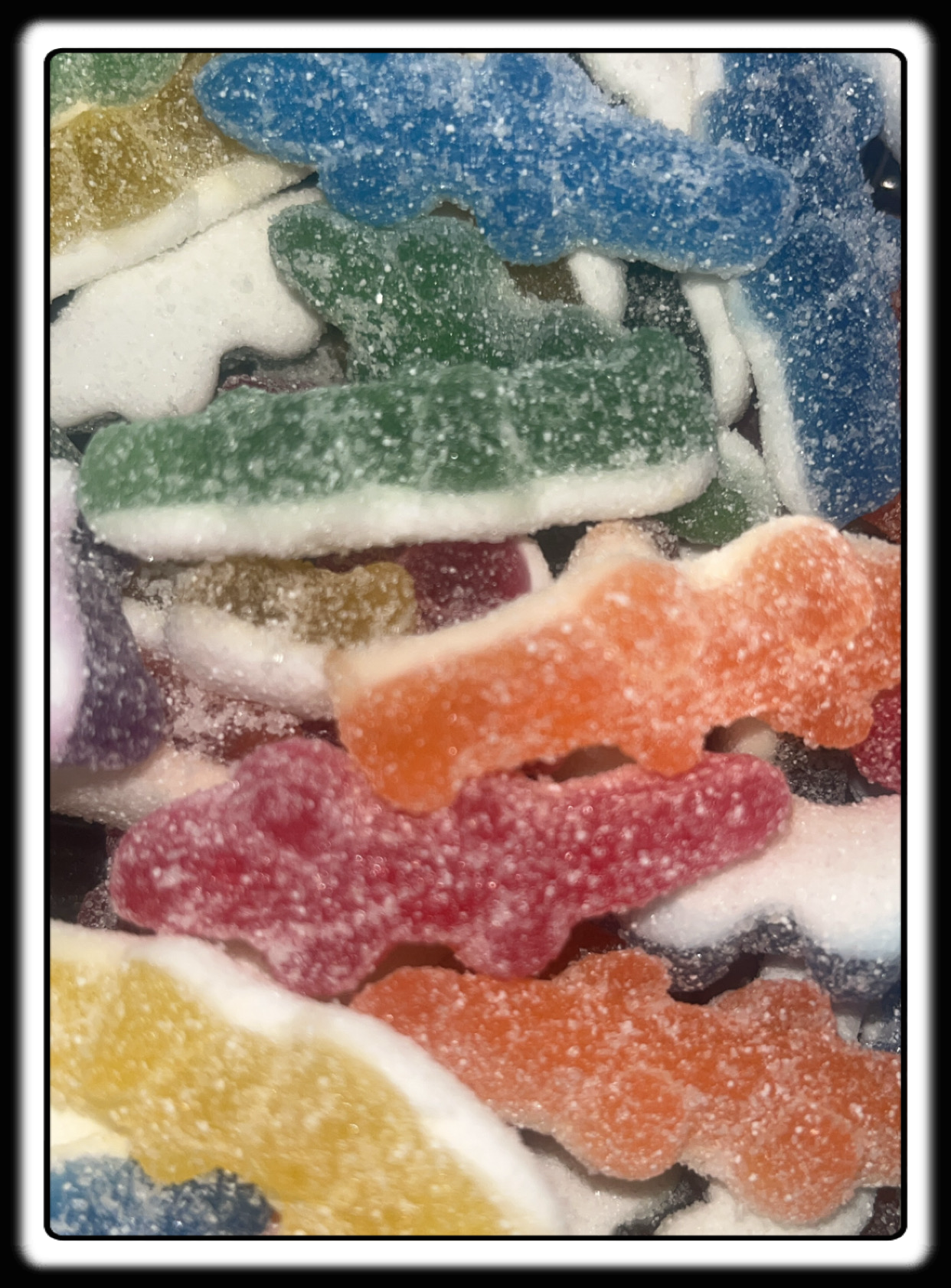 Crocodile pik Haribo 09/2026 Numéro de lot : L431-4002678397 ( 100 grammes )