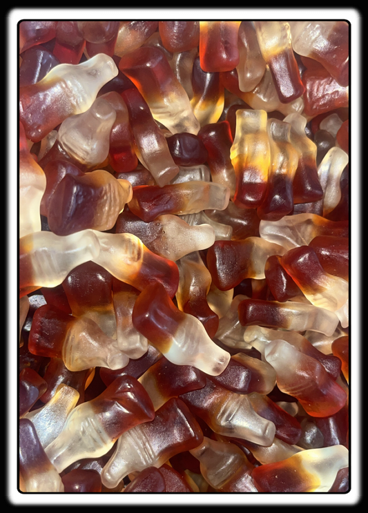 Bouteille cola lisse haribo 08/2026 numéro de lot : L333-4002647648 ( 100 grammes )