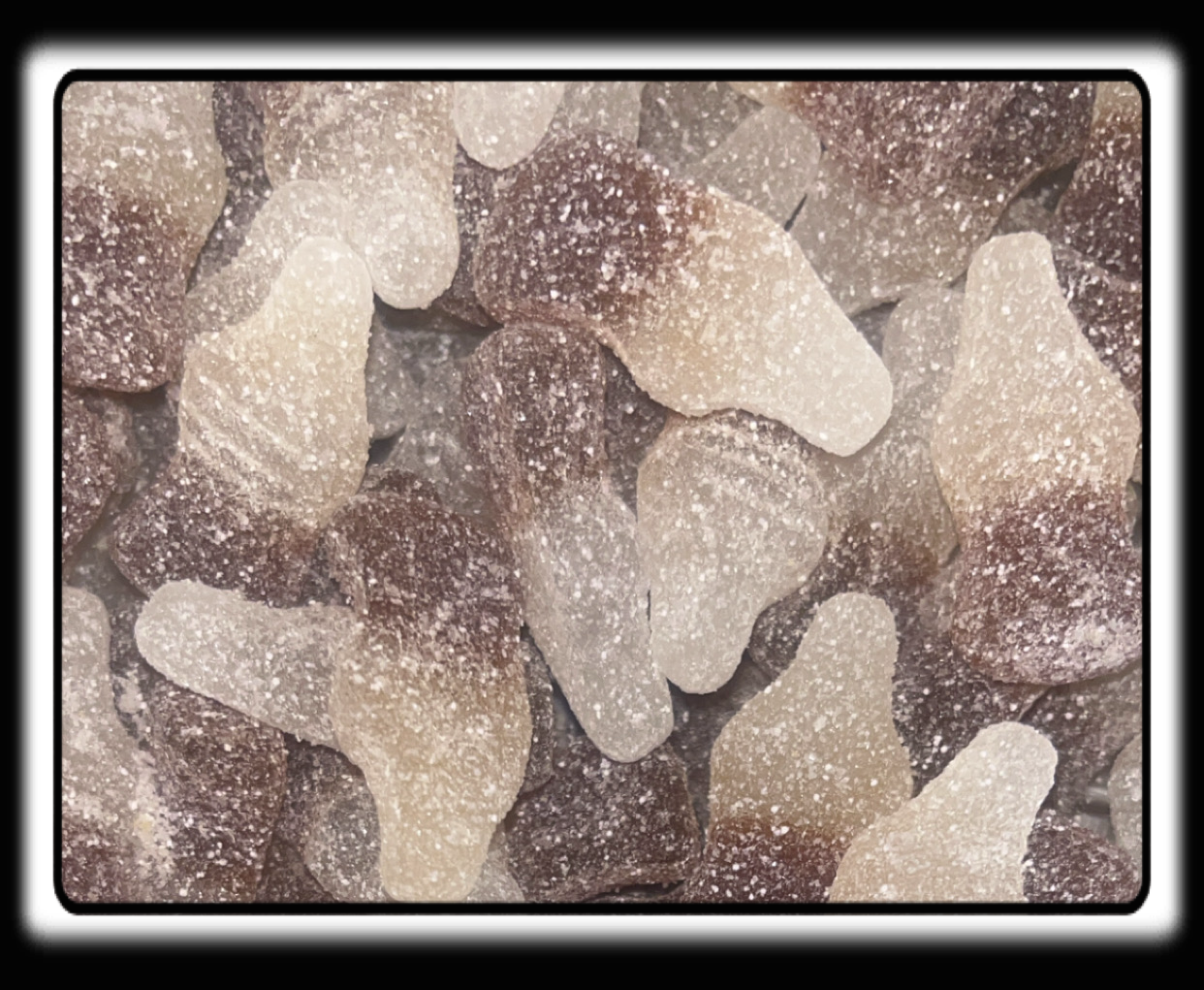 Bouteille cola pik Haribo 10/2026 numéro de lot : L341-4002739329 ( 100 grammes )