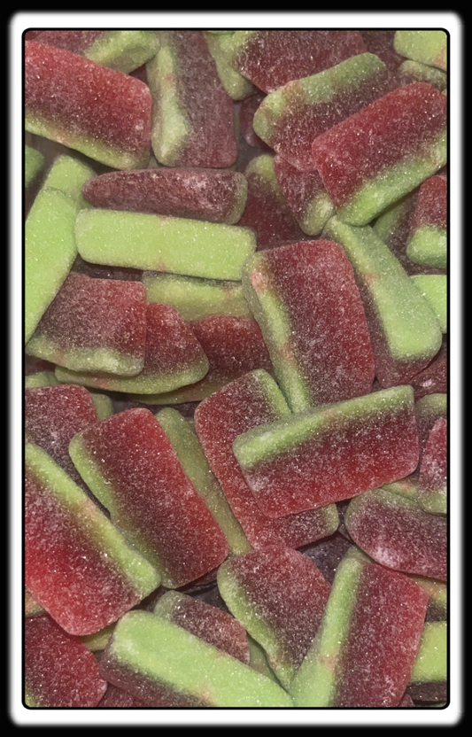 Tranche pastèque Damel 07/2027 Numéro de lot : 42V305 ( 100 grammes )