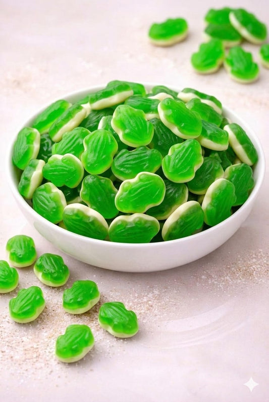 Grenouille verte Dulceplus 05/03/2027 numero de lot L-5103 ( 100 grammes )