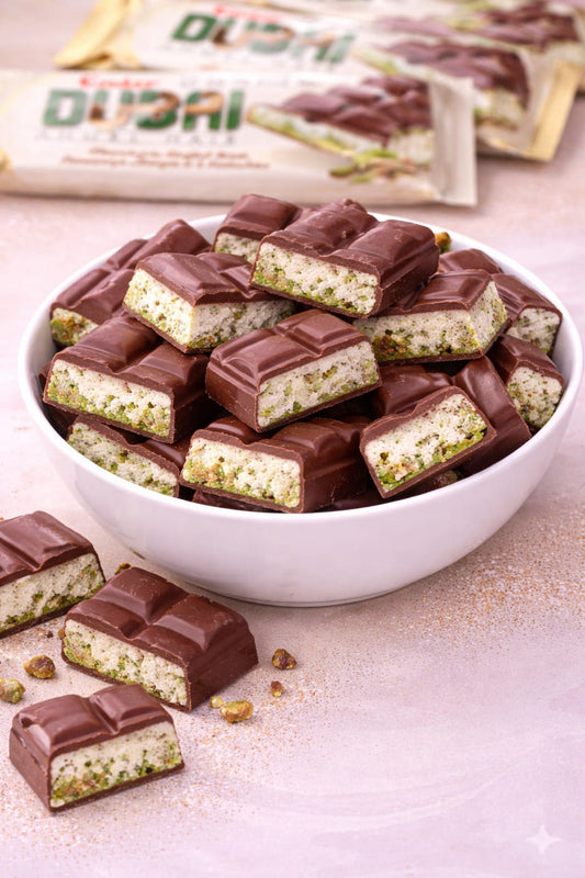 Tablette Dubai Chocolats cheveux d'ange 51g ( à l unité )