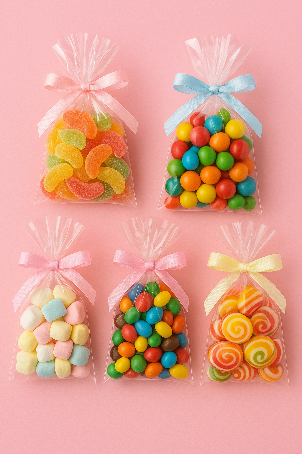 Bonbons tout séparer (sachet vide)