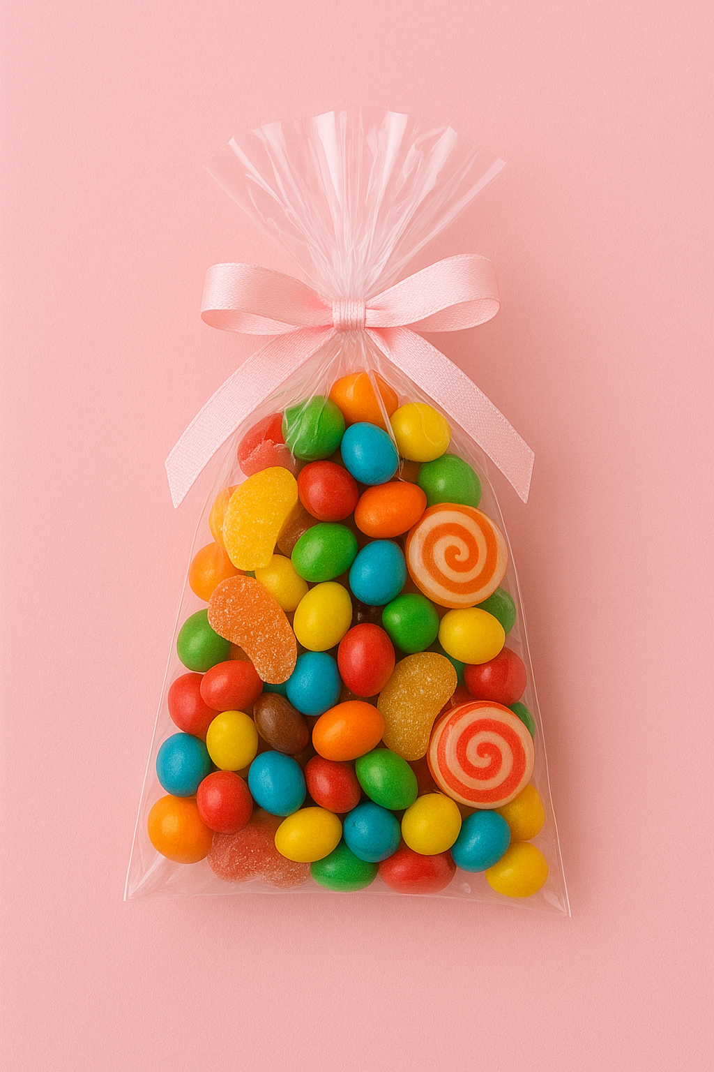 Bonbons tout mélanger ( on mélange le lisse avec le lisse… sucrée avec sucrée )