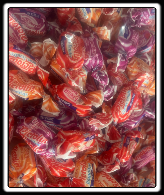 Pictolín Bonbons aux fruits et à la crème sans sucre 06/2027 Numéro de lot : 53 2401 ( lot de 10 )