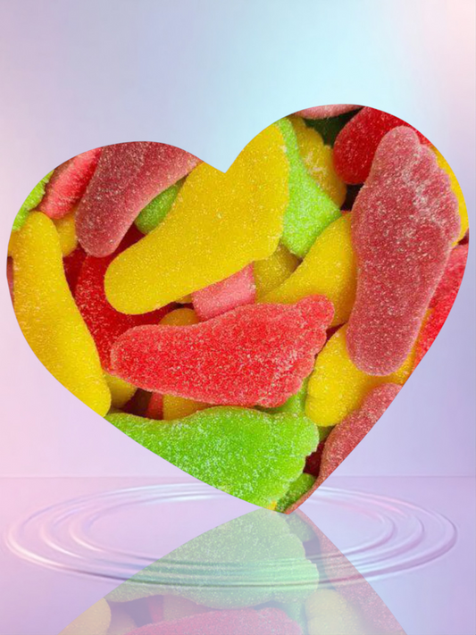 Pieds sucrées Damel 04/2027 Numéro de lot : 42V145 ( 100 grammes )