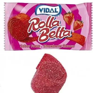 Rolla belta Fraise ( a l'unité) 02/2027 Numéro de lot : L-5057